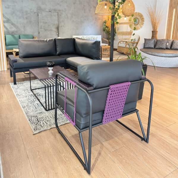 sala en ratán sintético