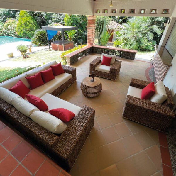 sala exclusiva para casa campestre