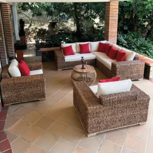 Sala En L Primavera en madera de roble