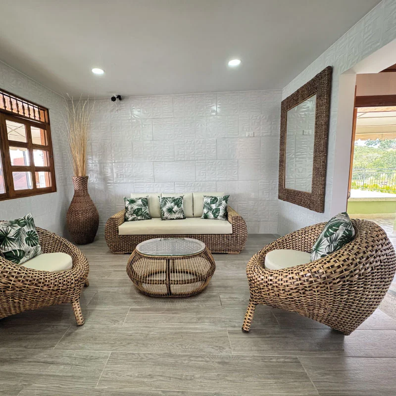 juego de sala en rattan medellin