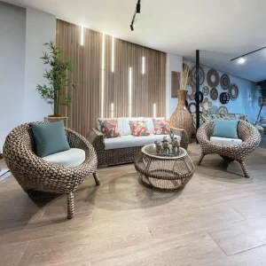 juego de sala en rattan