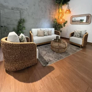 Sala Emirato en madera de teca