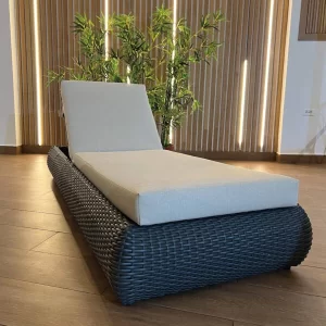 Asoleadora playera en madera de roble