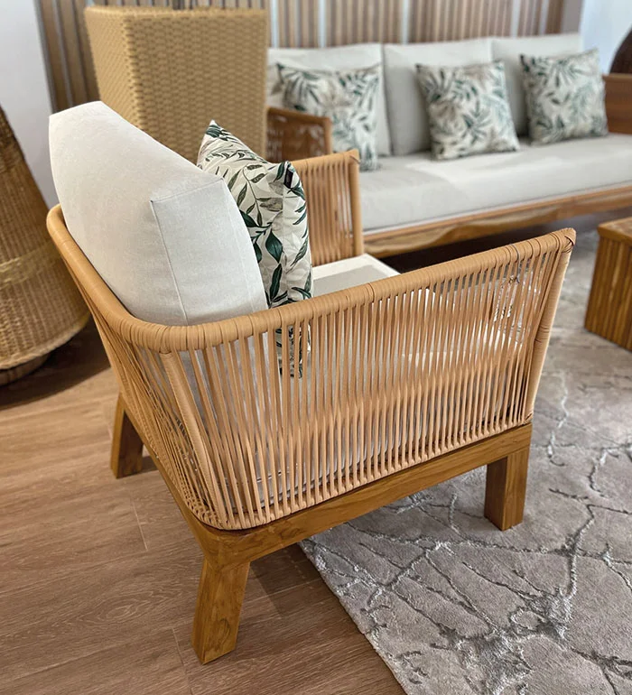 Poltrona en Rattan sintético