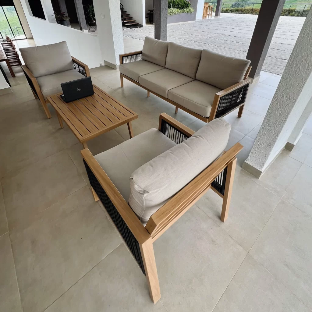 Sala Zeus Tejido a mano en cordón náutico