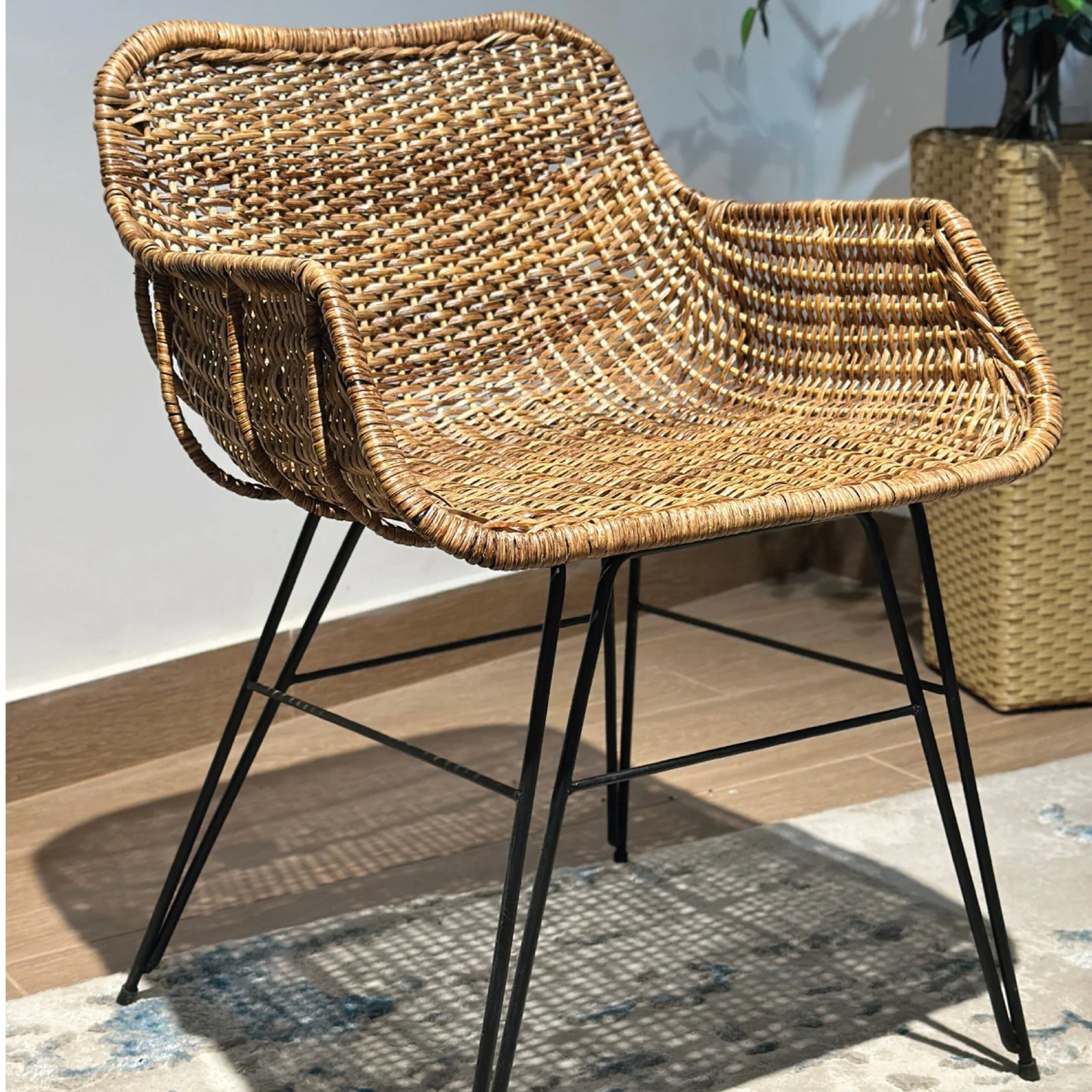 Silla Jupiter Tejido artesanal en corazón de mamuro