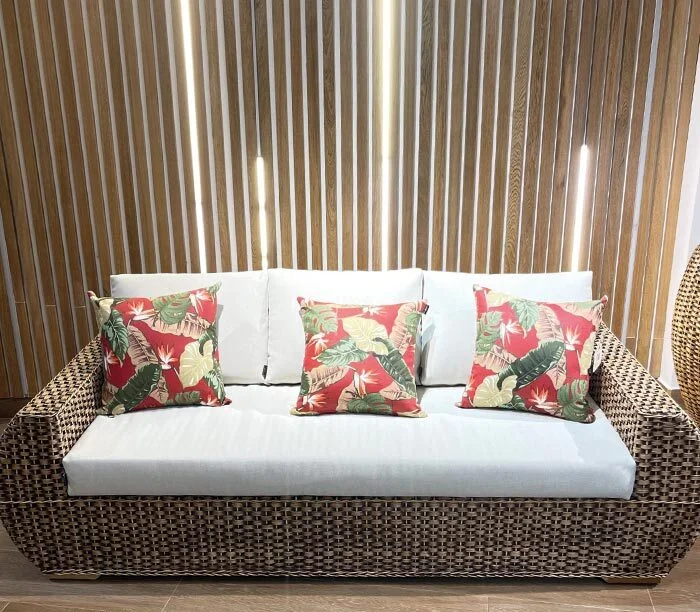 Sofá Asturias Tejido a mano en mamure