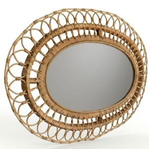Espejo Ovalado Artesanal